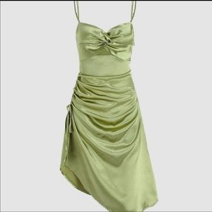 Brand new with tags, Silky light green dress